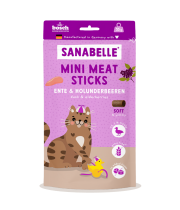 Sanabelle skanėstas katėms Mini lazdelės antiena ir šeivamedžio uogos 55g Sanabelle skanėstas katėms Mini lazdelės antiena ir šeivamedžio uogos 55g